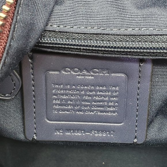 Coach Mini Charlie Backpack with Star Patchwork